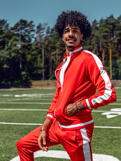 Trening roșu pentru bărbați Bolf 8C99A