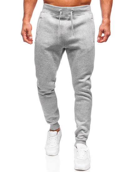 Pantaloni de trening joggers gri Bolf XW06