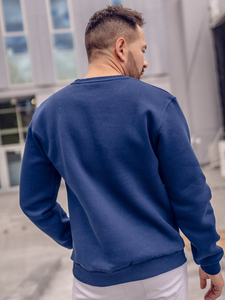 Bluză groasă indigo Bolf 2001A