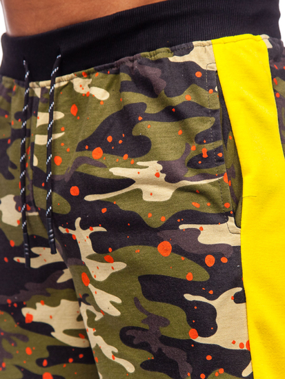 Pantaloni scurți de training verzi Bolf KS2565