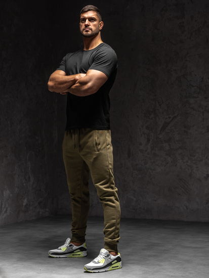 Pantaloni de trening joggers camel Bolf XW01-C