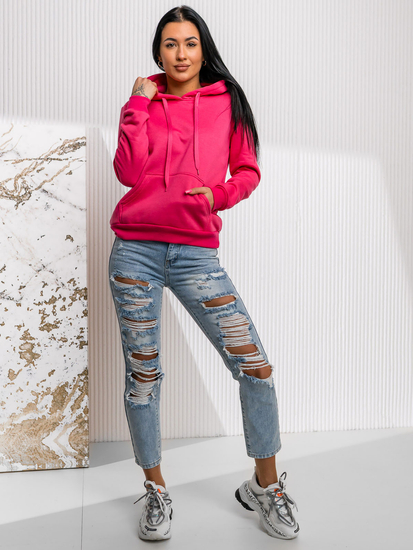 Hanorac cangur fucsia Bolf W02A1