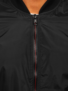 Geacă neagră Bolf 7116