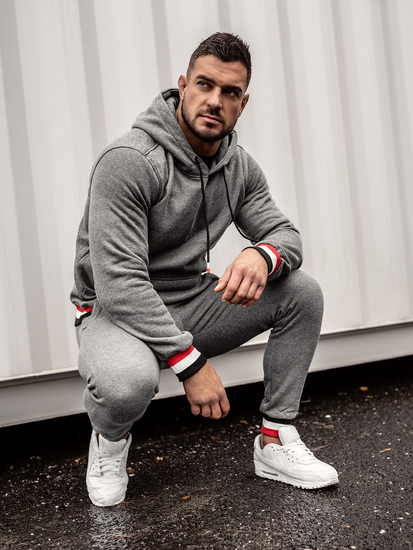 Trening grafit cu glugă Bolf 8C60