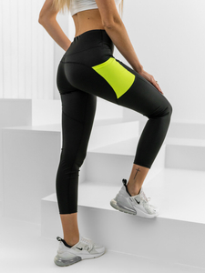 Colanți negri dame Bolf XL009