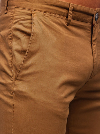 Pantaloni camel chinos Bolf 1146