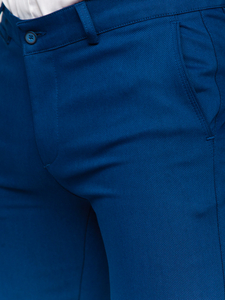 Pantaloni chinos indigo Bolf 5000-3