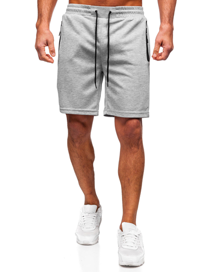 Pantaloni de trening pentru bărbați gri Bolf 17K533