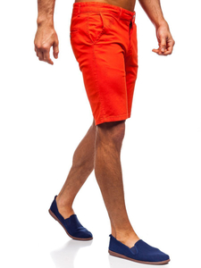 Pantaloni scurți rosii Bolf 1142