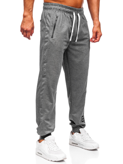 Pantaloni de jogging antracit pentru bărbați de la Bolf JX6355