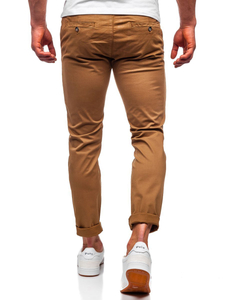Pantaloni camel chinos Bolf 1146