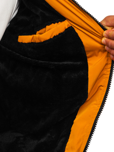 Geacă camel de iarnă matlasată Bolf 6904