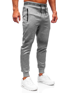 Pantaloni joggers gri Bolf HM383