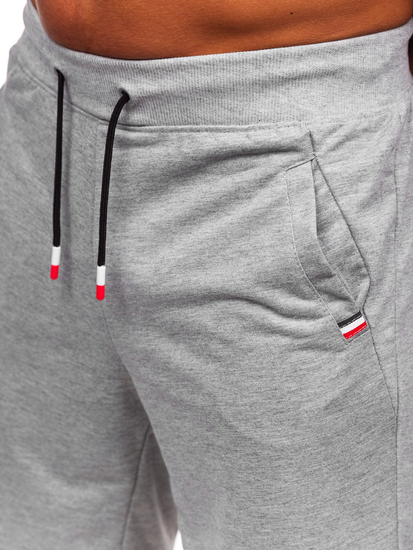 Pantaloni de trening pentru bărbați gri Bolf 8K1502