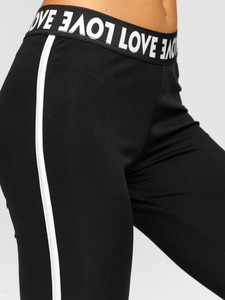 Colanți negri dame Bolf 20488