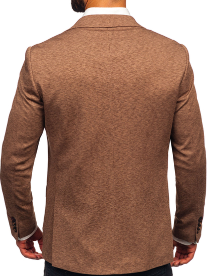 Sacou bărbătesc casual maro Bolf 24401