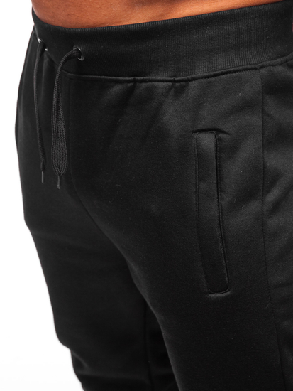 Pantaloni de trening joggers negri Bolf XW06