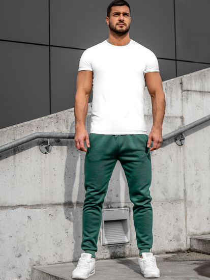 Pantaloni joggers verzi Bolf CK01