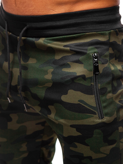 Pantaloni scurți de training army kaki Bolf HL9217