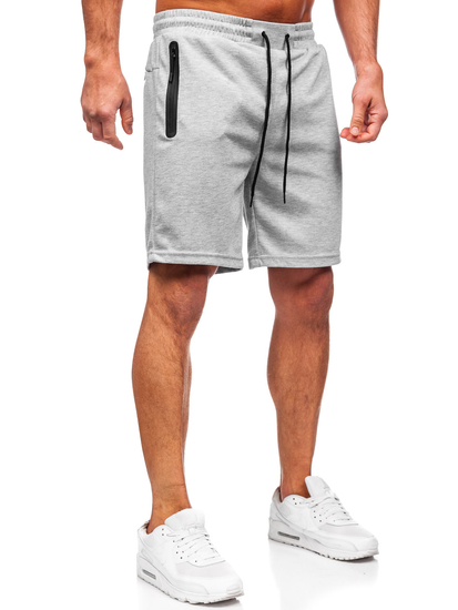 Pantaloni de trening pentru bărbați gri Bolf 17K533