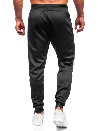 Pantaloni de trening negri Bolf K10015