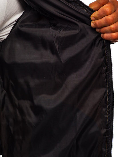 Geacă matlasată bomber camel Bolf MY-02