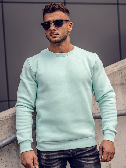 Bluză groasă verde-deschis Bolf 2001A