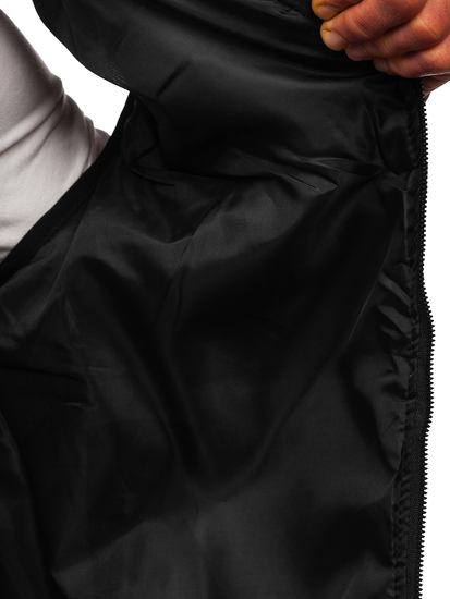 Vestă roșie matlasată Bolf MY77