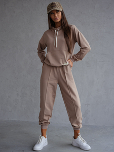 Set trening din două piese pentru femei cappuccino Bolf 82162