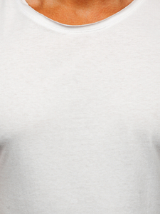 Maiou negru bărbătesc din bumbac cu imprimeu simplu Bolf 1205