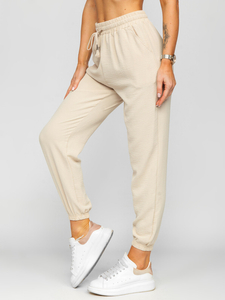 Pantaloni joggers albastru-aprins dame Bolf W7322