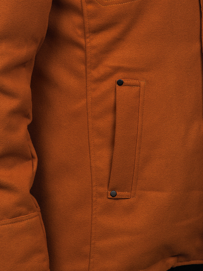 Palton pentru bărbat camel Bolf 8856