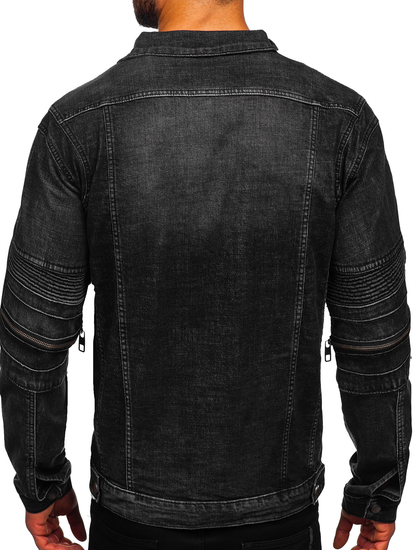 Geacă de blugi neagră Bolf MJ508N