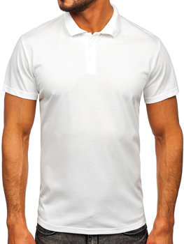 Tricou polo alb Bolf 8T80