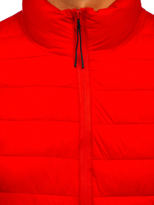 Geacă roșie matlasată Bolf 13007