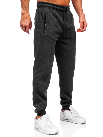 Pantaloni de jogging antracit pentru bărbați de la Bolf JX6270