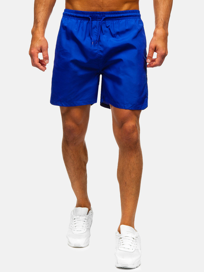 Pantaloni scurți de baie bărbătești cobalt Bolf QD32