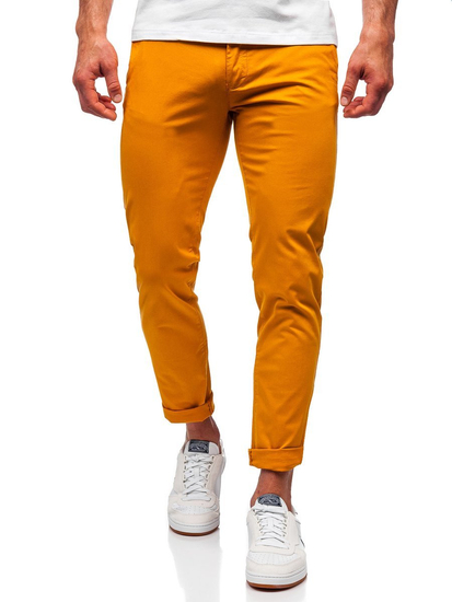 Pantaloni portocaliu chinos Bolf 1146