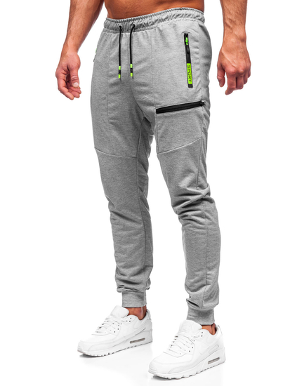 Pantaloni joggers gri Bolf K10353