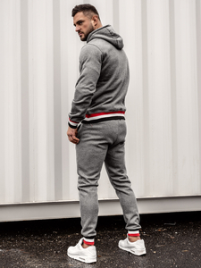 Trening grafit cu glugă Bolf 8C60