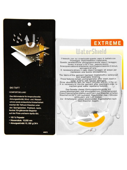 Geacă ski bărbați neagră-verde Bolf 1910