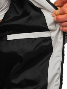 Geacă bej cu glugă Bolf 5M3116