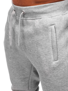 Pantaloni de trening joggers gri Bolf XW06