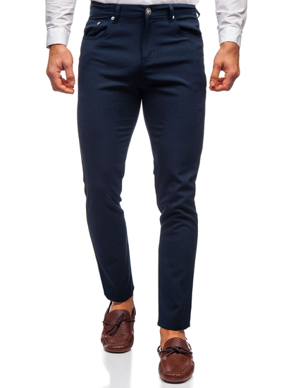Palton chinos bleumarin Bolf 0004