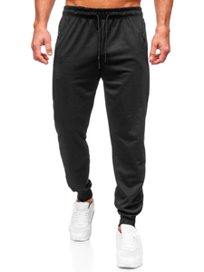 Pantaloni de trening joggers negri Bolf JX6103