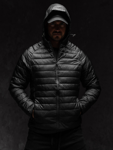 Geacă neagră matlasată Bolf 58M13021A1