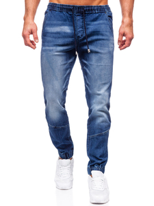 Blugi joggers bleumarin Bolf MP0118BS