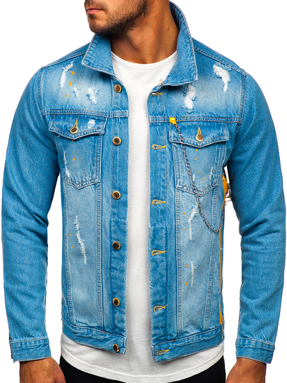 Geacă de blugi albastră Bolf 3-4