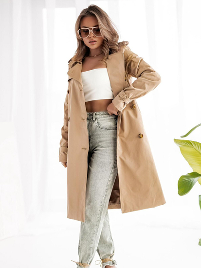 Trenci-palton bej dame Bolf DF7901