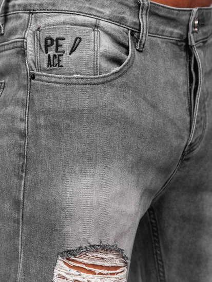 Blugi gri pentru bărbați Bolf MP0237G